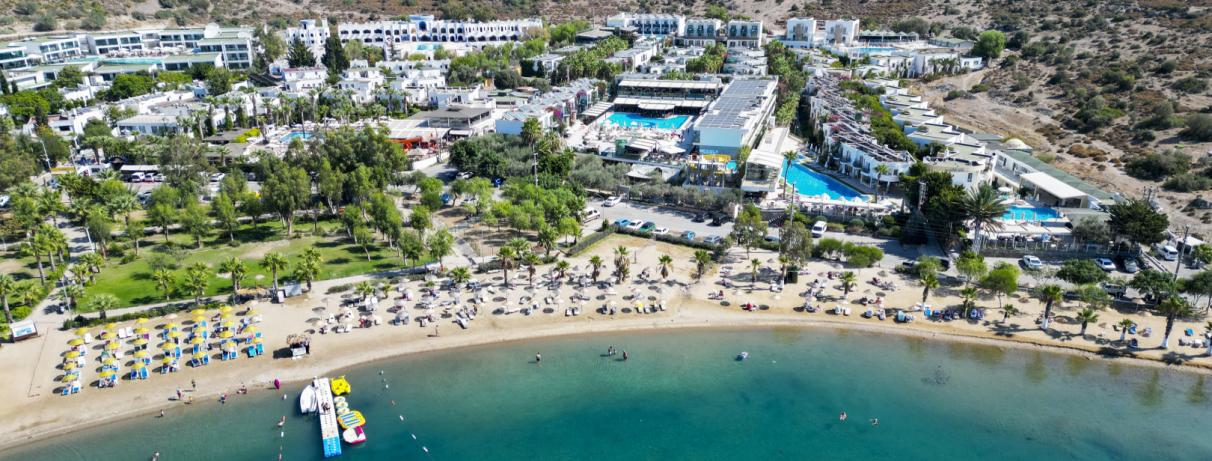 vue d'ensemble plage 
