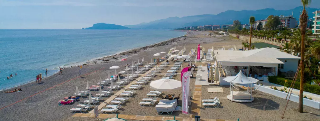 vue d'ensemble plage 