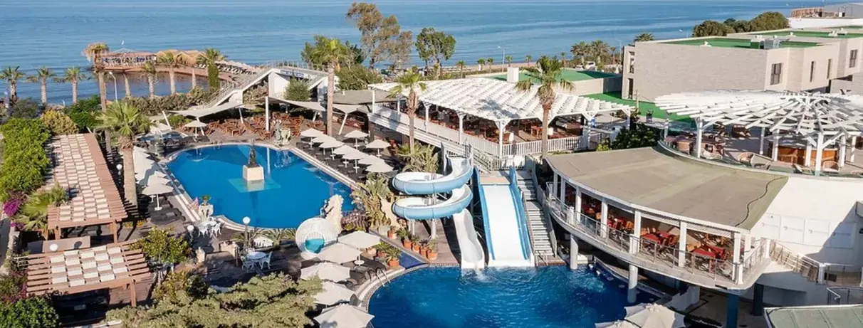 vue d'ensemble hotel