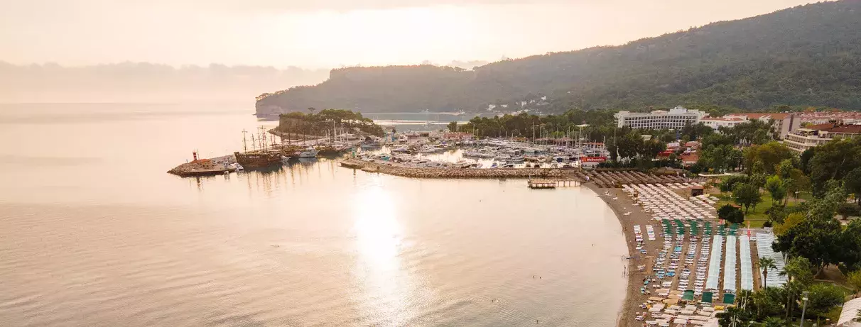 vue d'ensemble plage 