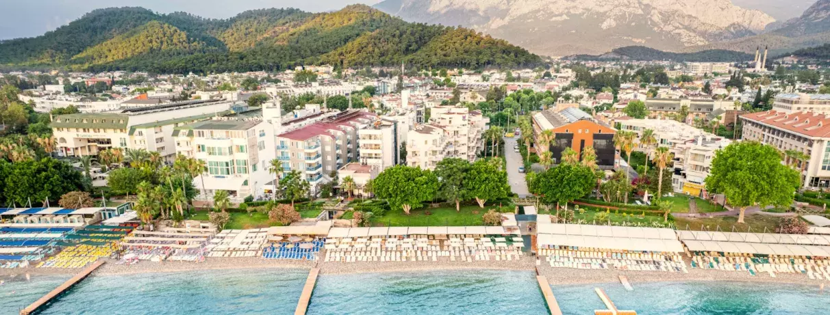 vue d'ensemble plage