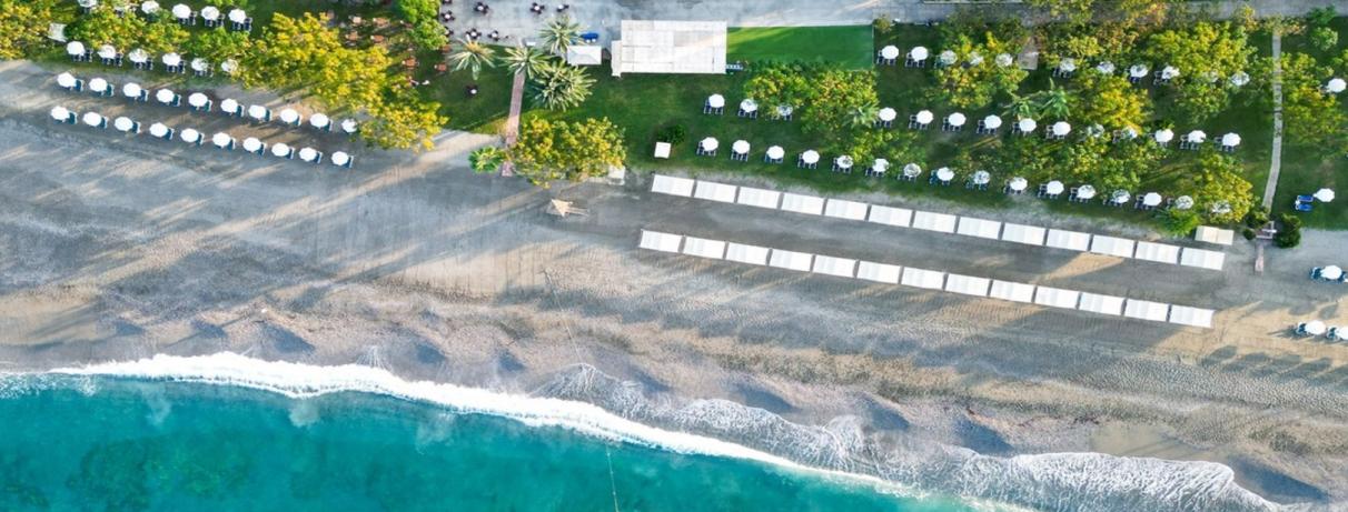 vue d'ensemble plage 