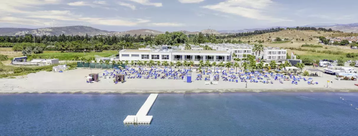 vue d'ensemble plage