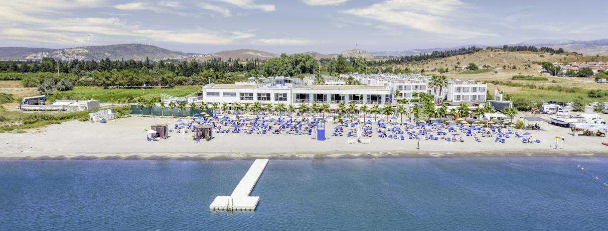 vue d'ensemble plage