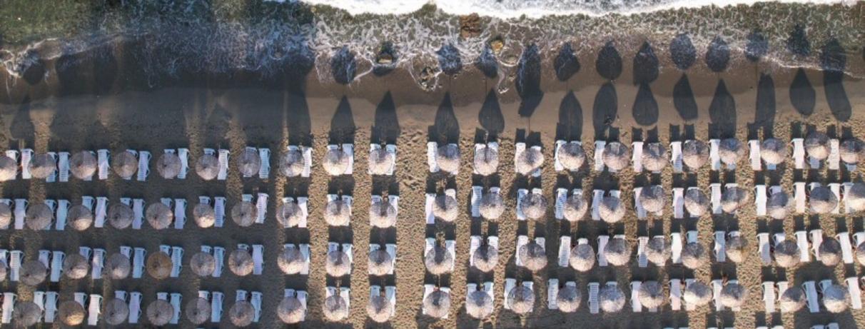 vue d'ensemble plage