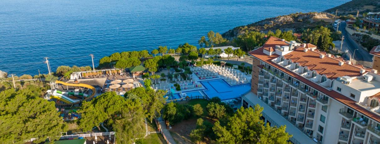 vue d'ensemble hotel