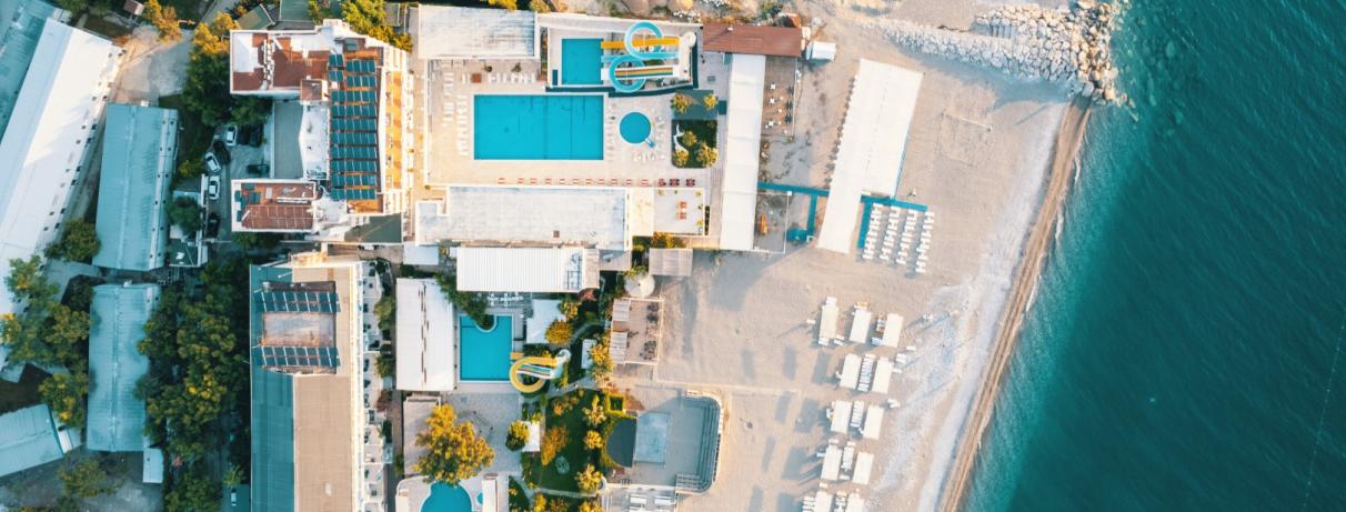 vue d'ensemble hôtel 