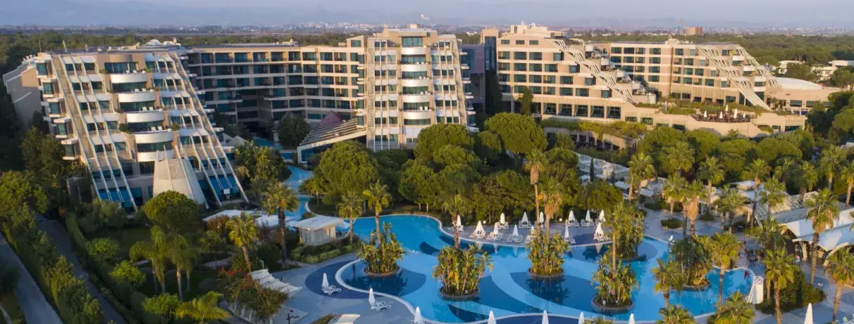 vue d'ensemble hotel