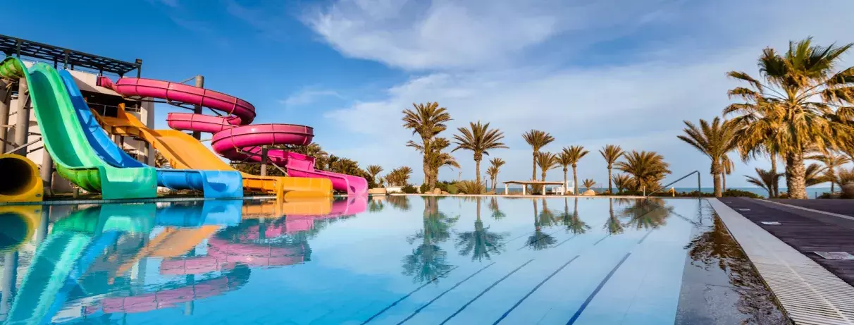 tobbogans piscine palm azur djerba
