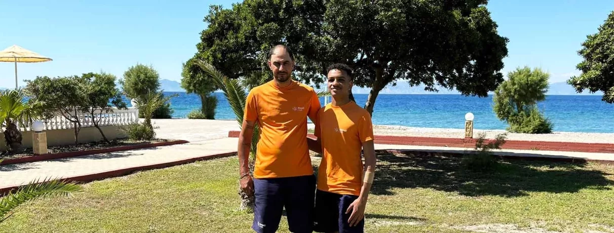 Deux animateurs Mondi Club 