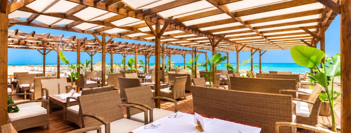 restau bord de plage 