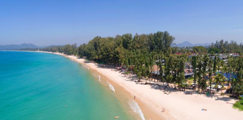 vue d'ensemble plage