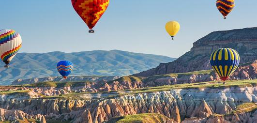 Montgolfières en Cappadoce
