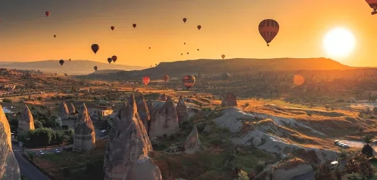 Montgolfières en Cappadoce