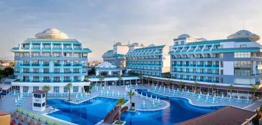 vue d'ensemble hôtel