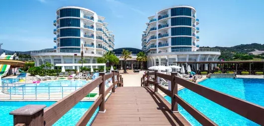 vue d'ensemble hotel