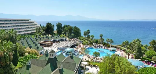 vue d'ensemble hôtel