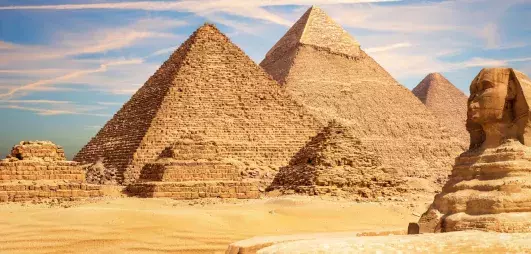 PYRAMIDES DE GIZEH