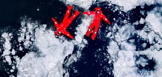 ice floating 