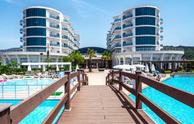 vue d'ensemble hotel