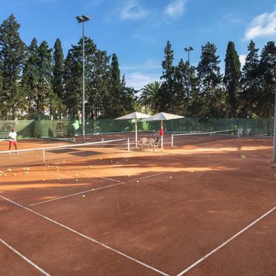 terrain de tennis