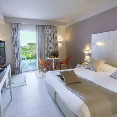 chambre avec 2 lits collés