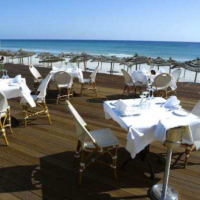 terrasse restaurant plage