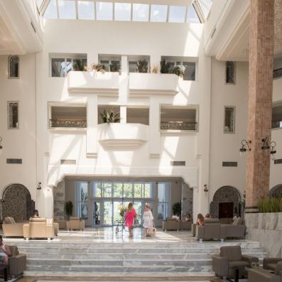 hall de l'hôtel