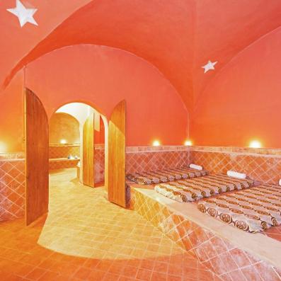 salle de repos dans hammam