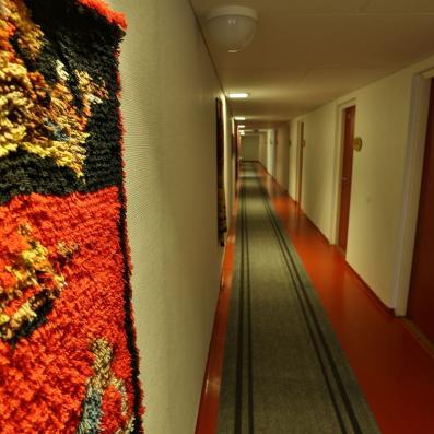 couloir de l'hôtel