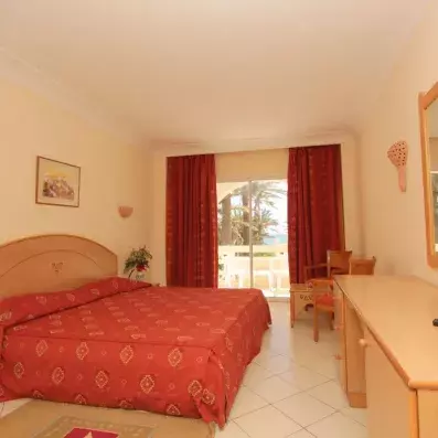 chambre avec 2 lits collés