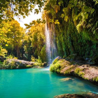 cascades d'eau 