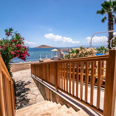 accès plage