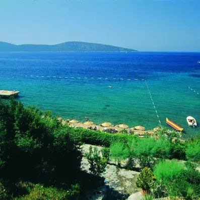 vue d'ensemble de la mer