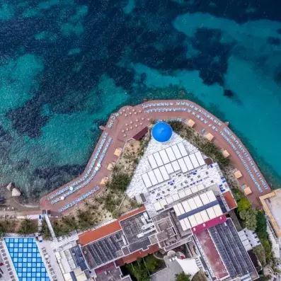 vue d'ensemble hôtel