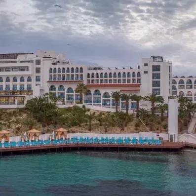 vue d'ensemble hôtel