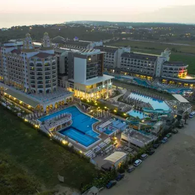 vue d'ensemble hôtel