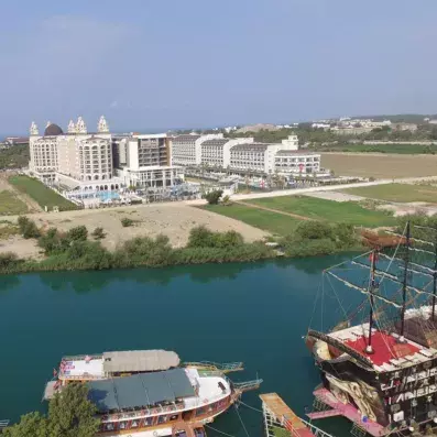 vue d'ensemble hôtel