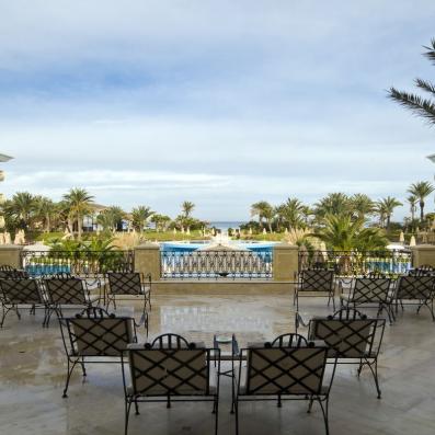 terrasse sur piscine