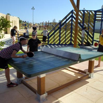 personnes jouant au ping pong