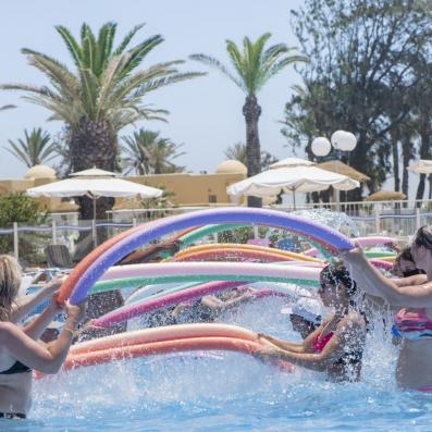 aquagym dans piscine