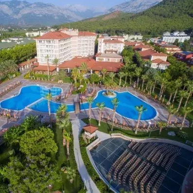 vue d'ensemble hôtel