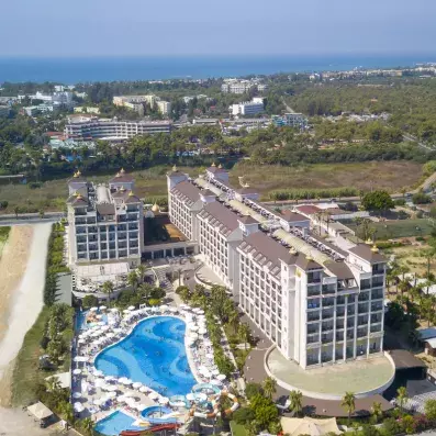 vue d'ensemble hôtel