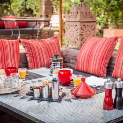 table en terrasse