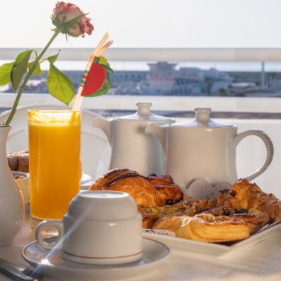 détail petit-déjeuner