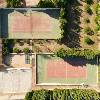 terrain de tennis