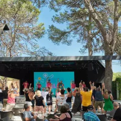 spectacle sur scène