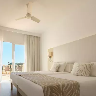 chambre deux lits simples