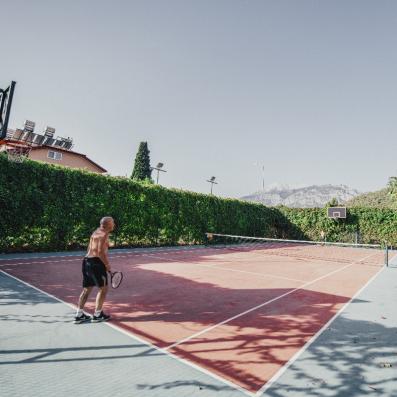 terrain de tennis