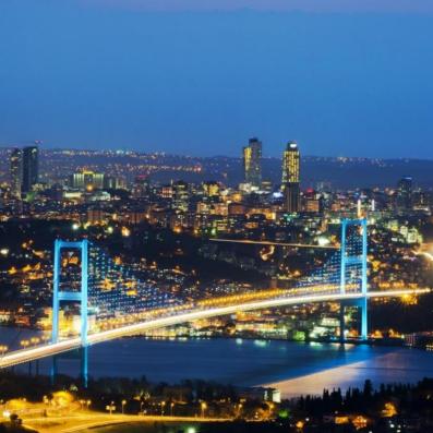 pont Istanbul la nuit 